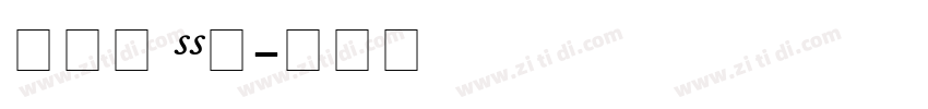 Pro SSi字体转换